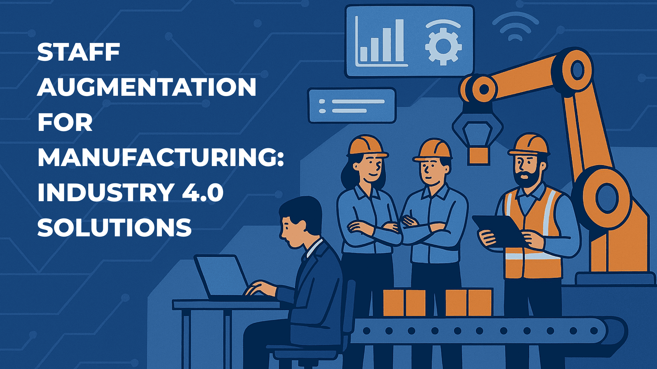 Staff Augmentation for Manufacturing: Industry 4.0 Solutions