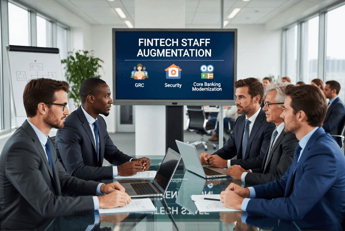 Fintech Staff Augmentation for GRC, Security & Core Banking